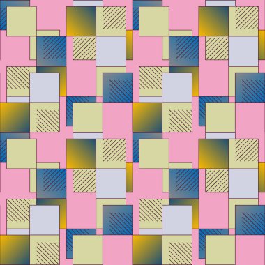 soyut geometrik renksiz desen