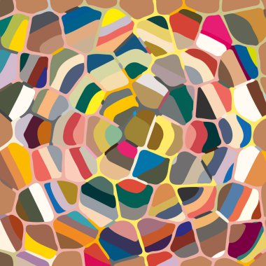 soyut renkli mozaik seamless modeli