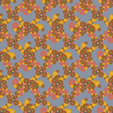 soyut geometrik renkli Dikişsiz desen arka plan için vektör çizim