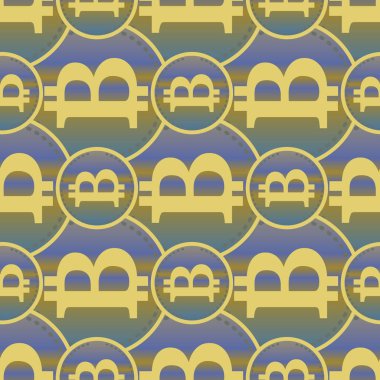 bitcoins parlak parlak pahalı sikkeleri ile Seamless modeli 