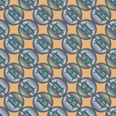 bitcoins parlak parlak pahalı sikkeleri ile Seamless modeli 