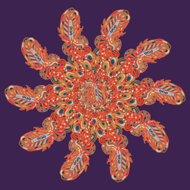 Stil zentangle yeni simetrik mandala doodle ile sanat esin kaynağı oldu. Duvar kağıdı, desen dolgularını, web sayfaları, yüzey dokuları için dekoratif nesne-ebilmek var olmak kullanılmış.