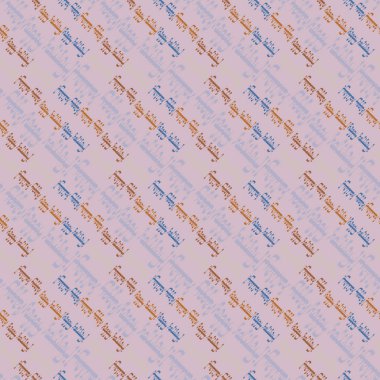 Arapça mutlu tatil çok renkli seamless modeli