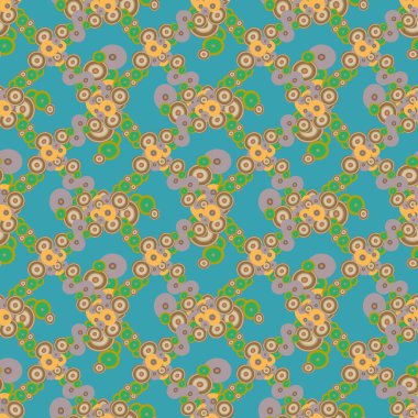 soyut geometrik renkli Dikişsiz desen arka plan için vektör çizim