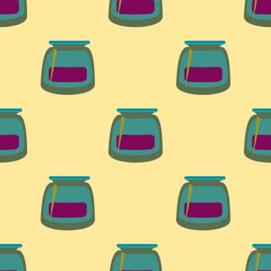 Zentangle arka plan çok renkli kaos seamless modeli örgü