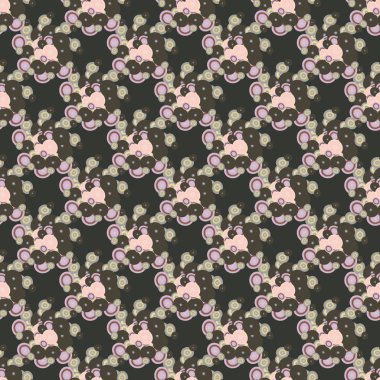 soyut geometrik renkli Dikişsiz desen arka plan için vektör çizim