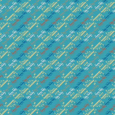 Arapça mutlu tatil çok renkli seamless modeli