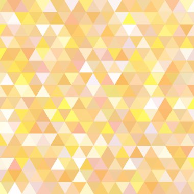 Sorunsuz üçgenler desen. Arka plan ile renkli geometrik şekiller. Vektör