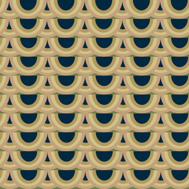 Soyut dekoratif çakıl desen, vektör çizim oluşturma