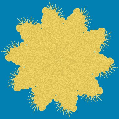 Stil zentangle yeni simetrik mandala doodle ile sanat esin kaynağı oldu. Duvar kağıdı, desen dolgularını, web sayfaları, yüzey dokuları için dekoratif nesne-ebilmek var olmak kullanılmış.