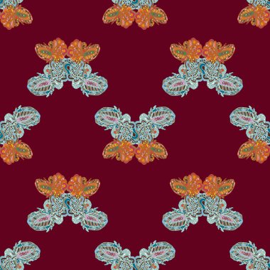 soyut dikişsiz desen, vektör illüstrasyonu