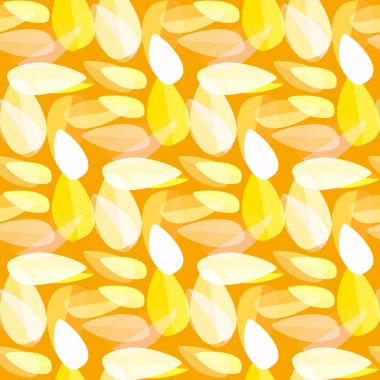 Parlak arka plan, Dikişsiz desen çok renkli yapraklarda