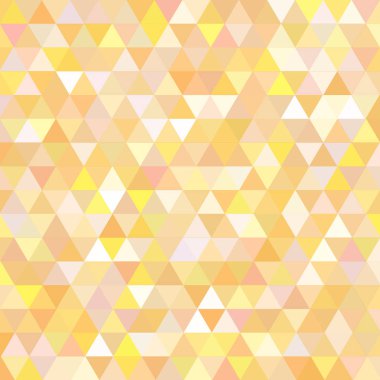 Sorunsuz üçgenler desen. Arka plan ile renkli geometrik şekiller. Vektör