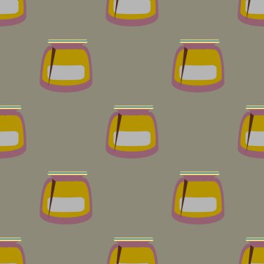 Zentangle arka plan çok renkli kaos seamless modeli örgü