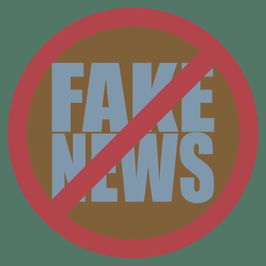 Logo sahte haberlerle kavramsal seamless modeli. İnsanlığın küresel sorunlar. Vektör çizim