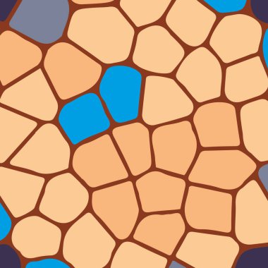 soyut renkli mozaik seamless modeli