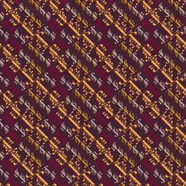 Arapça mutlu tatil çok renkli seamless modeli