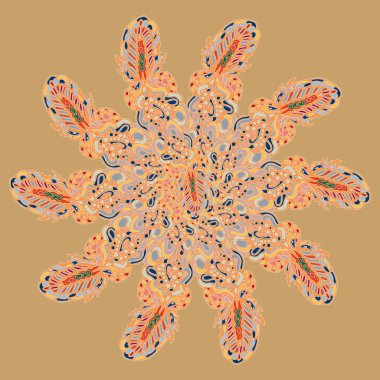 Stil zentangle yeni simetrik mandala doodle ile sanat esin kaynağı oldu. Duvar kağıdı, desen dolgularını, web sayfaları, yüzey dokuları için dekoratif nesne-ebilmek var olmak kullanılmış.