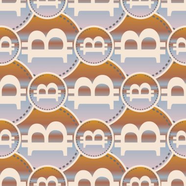 bitcoins parlak parlak pahalı sikkeleri ile Seamless modeli 