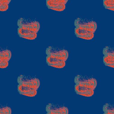 Suluboya soyut lekesi seamless modeli