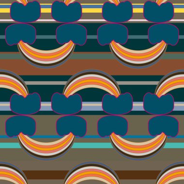 Gökkuşağı seamless modeli. Gökkuşağı Dizayn Tekstil, iç tasarım, keten, vb için. Şirin soyut çocuklar arka plan.