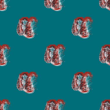 Suluboya soyut lekesi seamless modeli