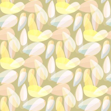 Parlak arka plan, Dikişsiz desen çok renkli yapraklarda