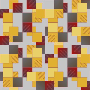 soyut geometrik renksiz desen