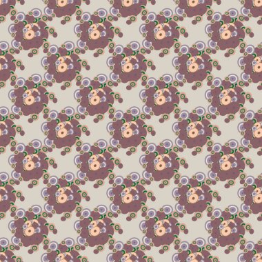 soyut geometrik renkli Dikişsiz desen arka plan için vektör çizim