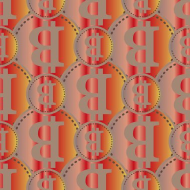 bitcoins parlak parlak pahalı sikkeleri ile Seamless modeli 