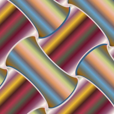 soyut geometrik renk desenli vektör çizimi