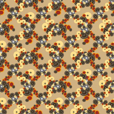 soyut geometrik renkli Dikişsiz desen arka plan için vektör çizim