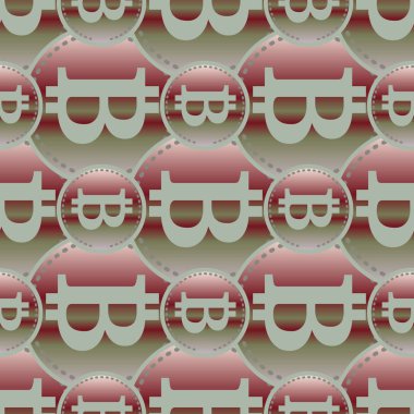 bitcoins parlak parlak pahalı sikkeleri ile Seamless modeli 