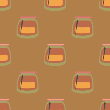 Zentangle arka plan çok renkli kaos seamless modeli örgü