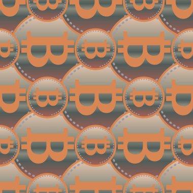 bitcoins parlak parlak pahalı sikkeleri ile Seamless modeli 