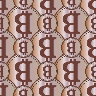 bitcoins parlak parlak pahalı sikkeleri ile Seamless modeli 