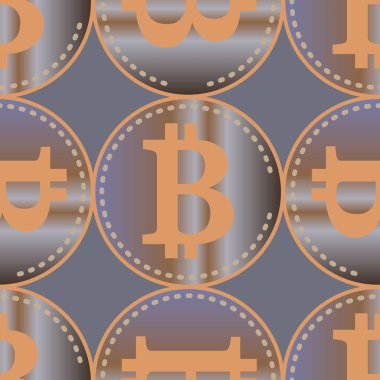 bitcoins parlak parlak pahalı sikkeleri ile Seamless modeli 