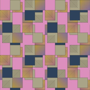 soyut geometrik renksiz desen