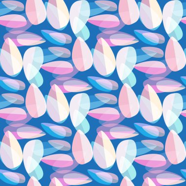 Parlak arka plan, Dikişsiz desen çok renkli yapraklarda