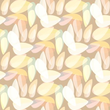 Parlak arka plan, Dikişsiz desen çok renkli yapraklarda