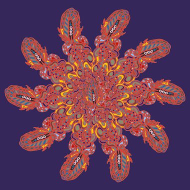 Stil zentangle yeni simetrik mandala doodle ile sanat esin kaynağı oldu. Duvar kağıdı, desen dolgularını, web sayfaları, yüzey dokuları için dekoratif nesne-ebilmek var olmak kullanılmış.