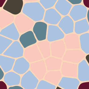 soyut renkli mozaik seamless modeli