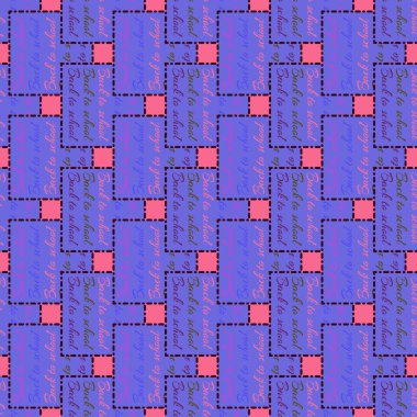 Renkli soyut geometrik Dikişsiz desen arka planı için
