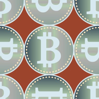 bitcoins parlak parlak pahalı sikkeleri ile Seamless modeli 