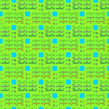 Renkli soyut geometrik Dikişsiz desen arka planı için