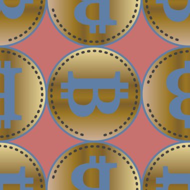 bitcoins parlak parlak pahalı sikkeleri ile Seamless modeli 