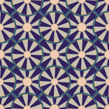 soyut geometrik renk desenli vektör çizimi