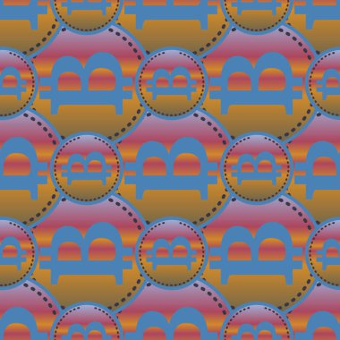 bitcoins parlak parlak pahalı sikkeleri ile Seamless modeli 