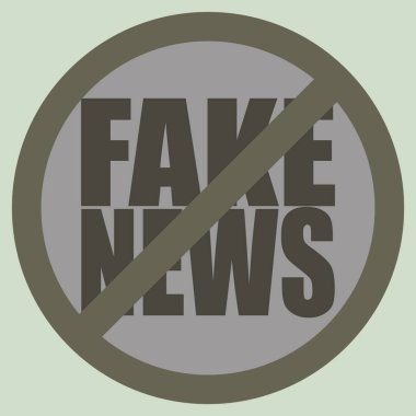 Logo sahte haberlerle kavramsal seamless modeli. İnsanlığın küresel sorunlar. Vektör çizim