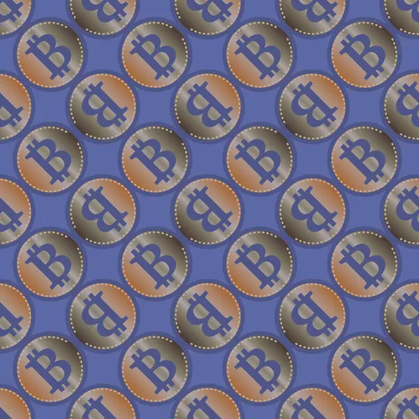 bitcoins parlak parlak pahalı sikkeleri ile Seamless modeli 